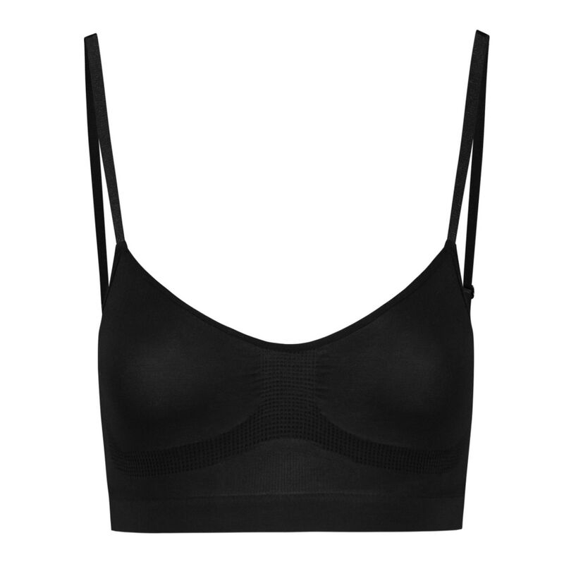 BYE-BRA - MEDIUM CONTROL SUJETADOR SIN COSTURAS NEGRO TALLA S - immagine 4