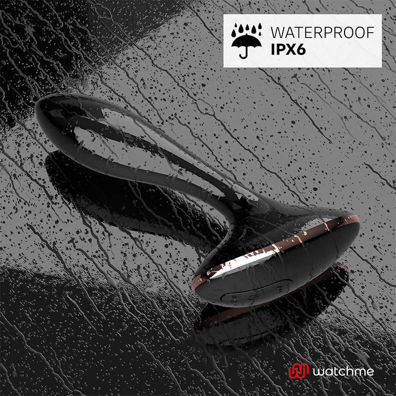 ANBIGUO - WATCHME VIBRATORE TELECOMANDO PLUG ANALE VERNET - immagine 5