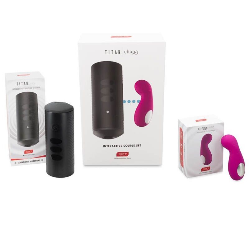 KIIROO - SET COPPIE TITAN E CLIONA LILLA - immagine 4