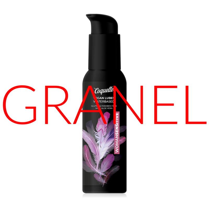 COQUETTE GRANEL LUBRICANTE WOMANSENSITIVE 100ML (BOTE + DISPENSADOR + ETIQUETA)