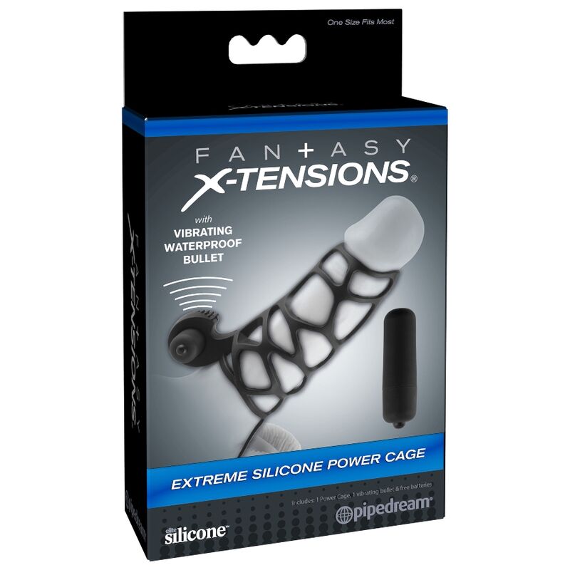 FANTASY X- TENSIONS - POWER CAGE IN SILICONE ESTREMO - immagine 4