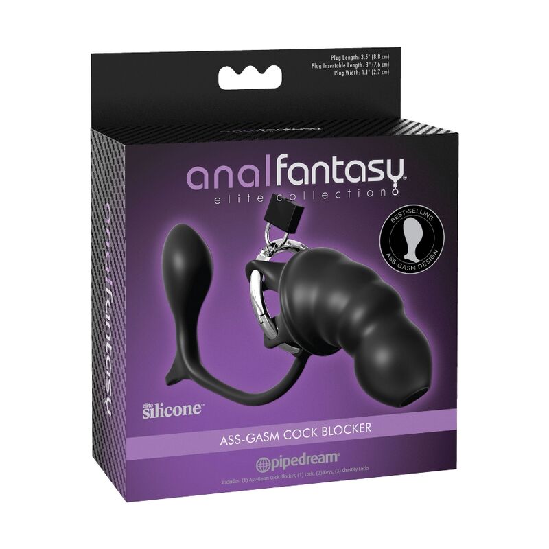 ANAL FANTASY ELITE COLLECTION - ASS-GASM COCK BLOCKER - immagine 3