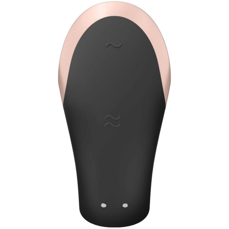 SATISFYER - VIBRATORE DOUBLE LOVE PARTNER DI LUSSO NERO - immagine 3