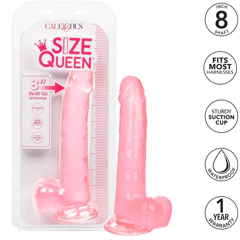 CALEXOTICS - DILDO REGINA TAGLIA ROSA 20.3 CM - immagine 2