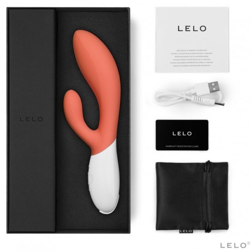 LELO - INA 3 VIBRATORE DI LUSSO CONIGLIO CORALLO - immagine 2