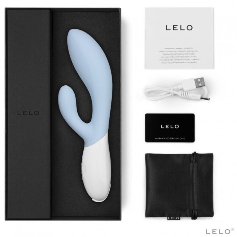LELO - VIBRATORE INA 3 LUXURY CELESTE - immagine 2