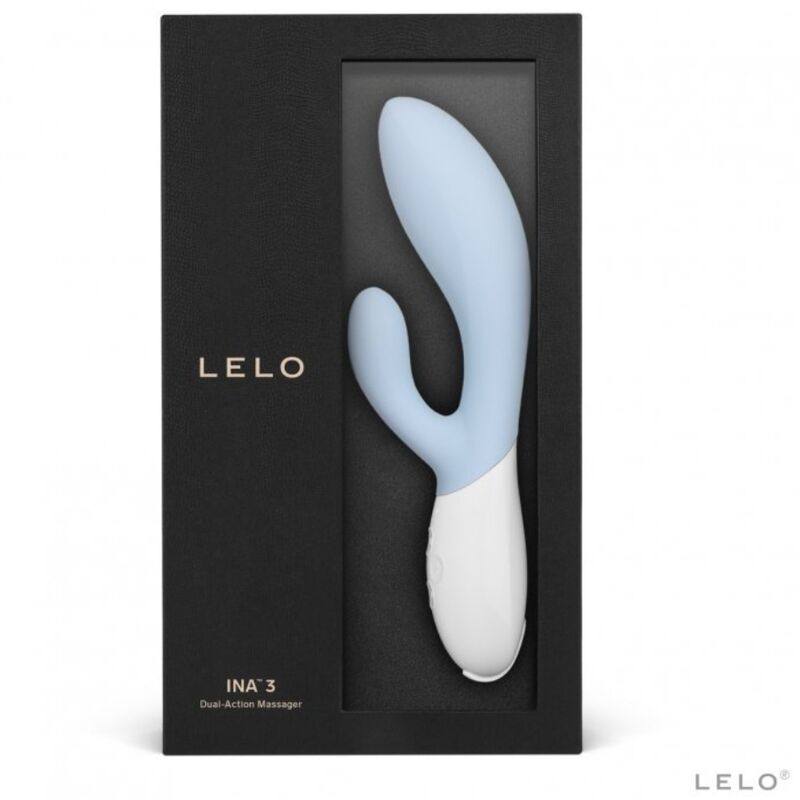 LELO - VIBRATORE INA 3 LUXURY CELESTE - immagine 3