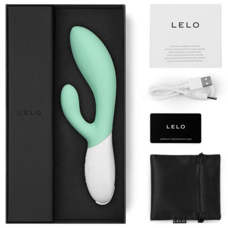 LELO - INA 3 VIBRATORE CONIGLIO VERDE ALGHE DI LUSSO - immagine 4
