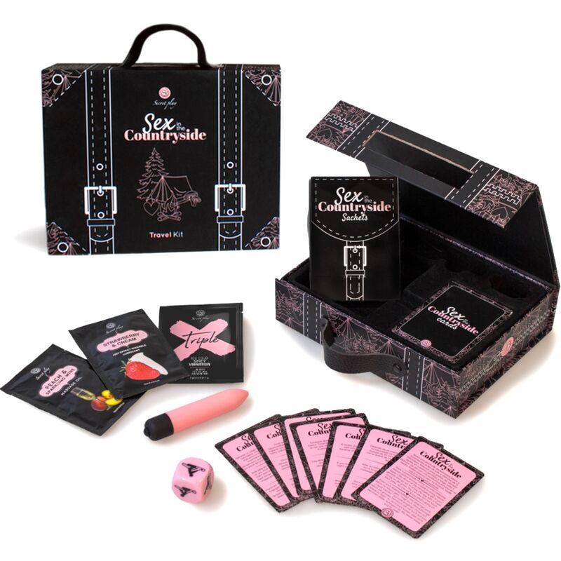 SECRETPLAY - KIT DA VIAGGIO SESSO IN CAMPAGNA (ES/EN/DE/FR/NL/PT) - immagine 2