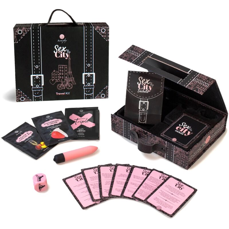 SECRETPLAY - KIT DA VIAGGIO SESSO IN CITTÀ (ES/EN/DE/FR/NL/PT) - immagine 2