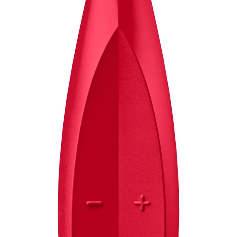 SATISFYER - VIBRATORE CON PUNTA TWIRLING FUN ROSSO - immagine 3