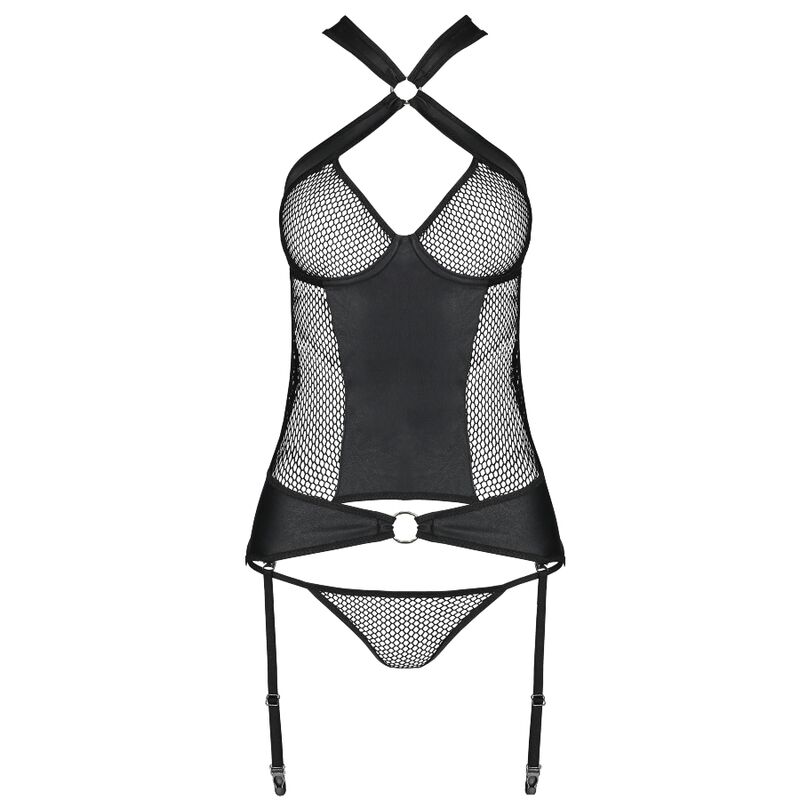 PASSION - AMANDA CORSET CUERO ECOLOGICO L/XL - immagine 4