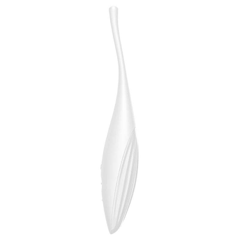 SATISFYER - VIBRATORE TWIRLING JOY CLIT TIP BIANCO - immagine 2