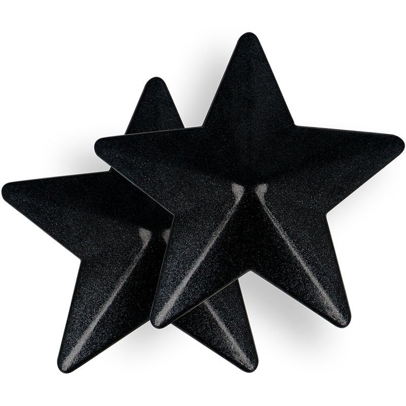 COQUETTE CHIC DESIRE - COPRI CAPEZZOLI BLACK STARS - immagine 3
