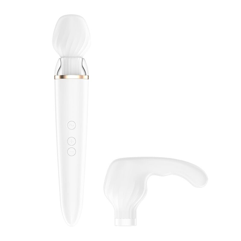 SATISFYER - APP DOUBLE WANDER BIANCO - immagine 2
