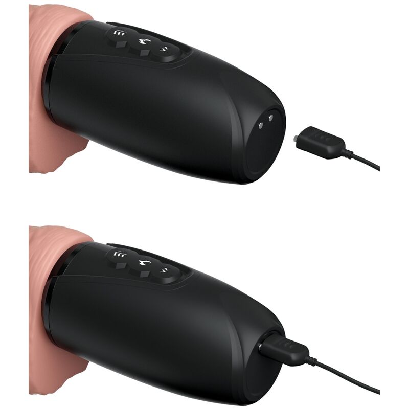 KING COCK - PLUS TRIPLA MINACCIA PELLE CHIARA - immagine 5