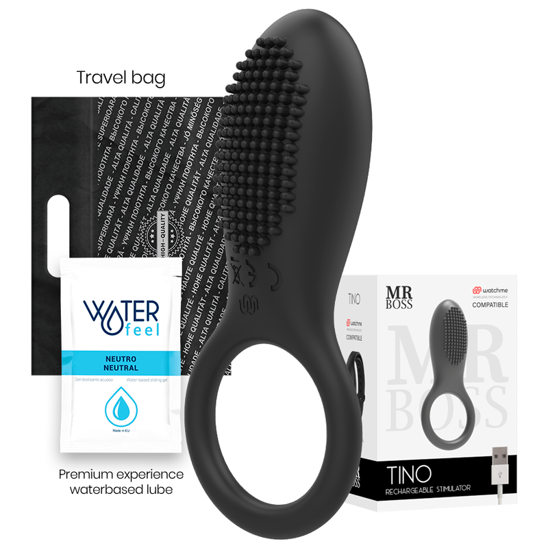 MR BOSS - TINO ANELLO STIMOLANTE + TELECOMANDO WATCHME