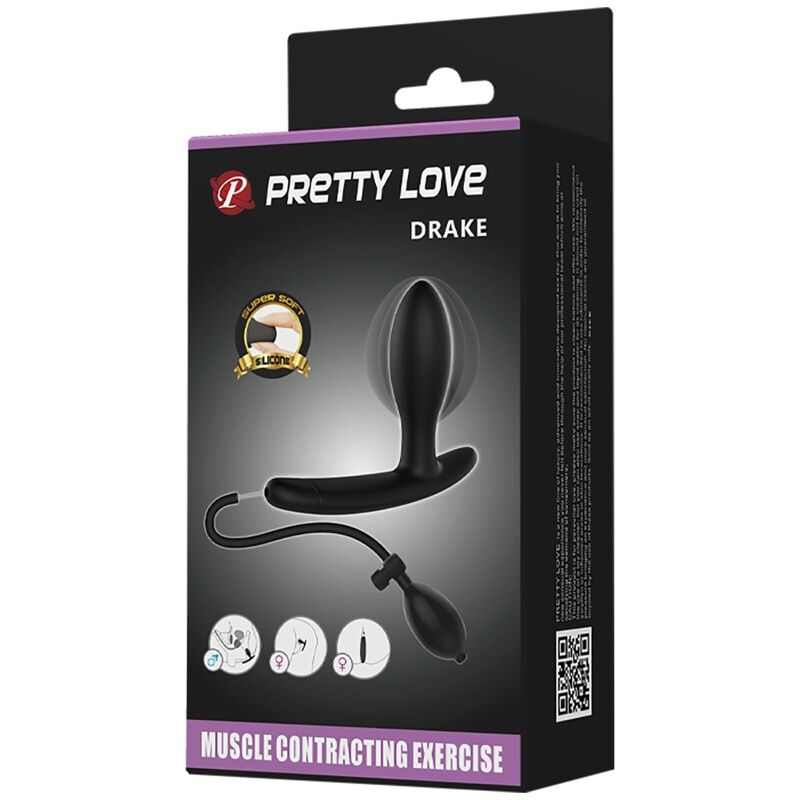 PRETTY LOVE - PLUG ANALE GONFIABILE DRAKE - immagine 4
