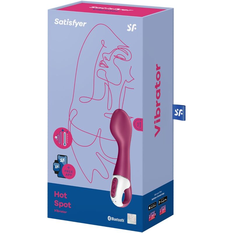 SATISFYER - VIBRATORE HOT SPOT GSPOT - immagine 4