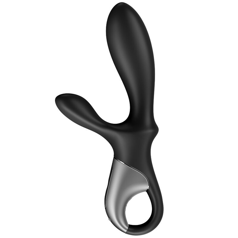 SATISFYER - HEAT CLIMAX+ APP VIBRATORE ANALE NERO - immagine 2