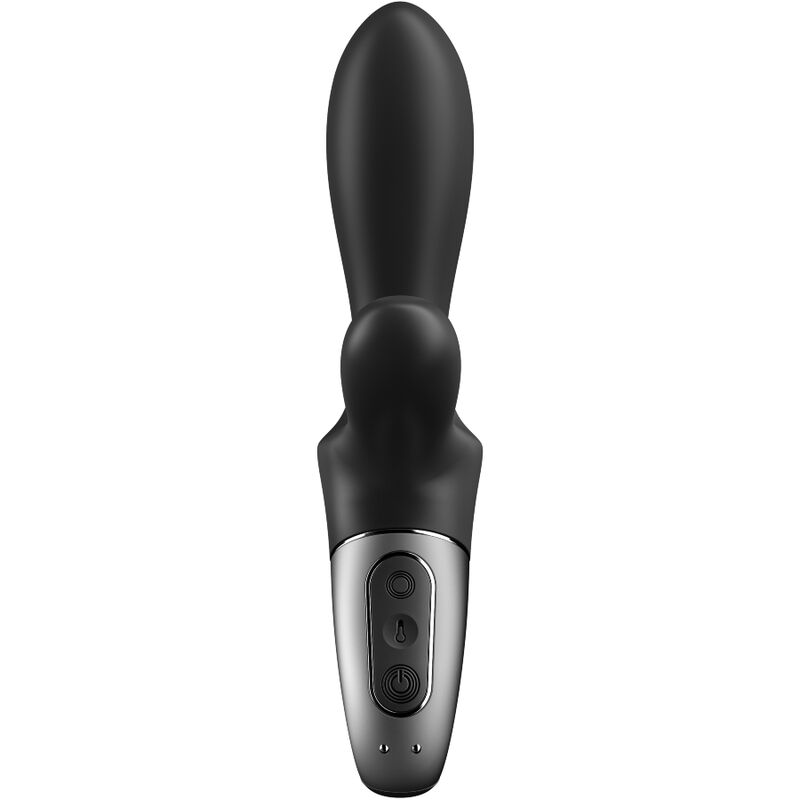 SATISFYER - HEAT CLIMAX+ APP VIBRATORE ANALE NERO - immagine 3