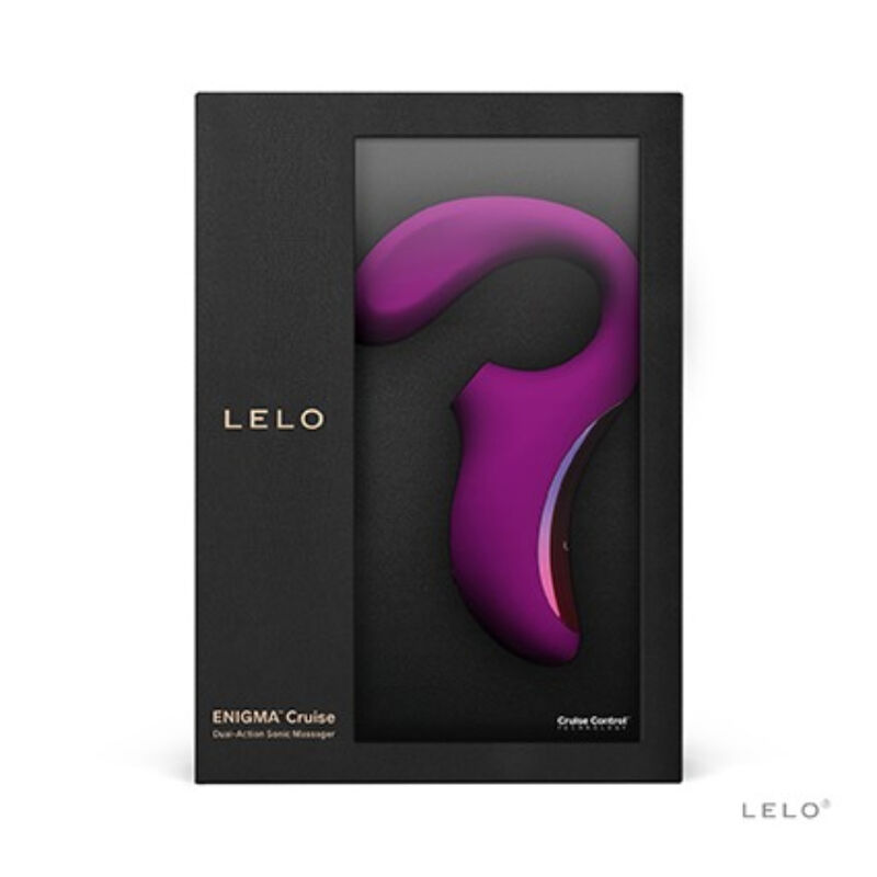 LELO - ENIGMA CRUISE MASSAGGIATORE SONICO A DOPPIA STIMOLAZIONE DEEP ROSE - immagine 3
