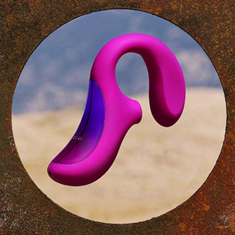 LELO - ENIGMA CRUISE MASSAGGIATORE SONICO A DOPPIA STIMOLAZIONE DEEP ROSE - immagine 5