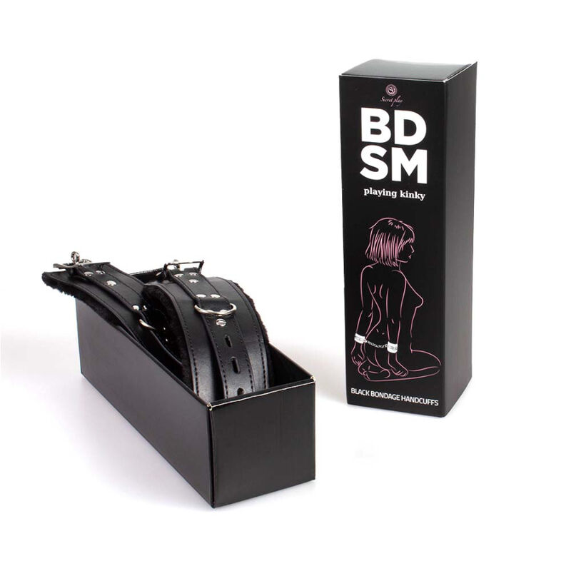 SECRETPLAY - MANETTEBLACK BONDAGE COLLEZIONE BDSM - immagine 4