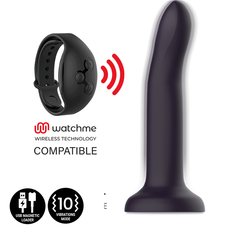 MYTHOLOGY - DUMAN MYSTIC DILDO L - VIBRATORE COMPATIBILE CON TECNOLOGIA WIRELESS WATCHME - immagine 3