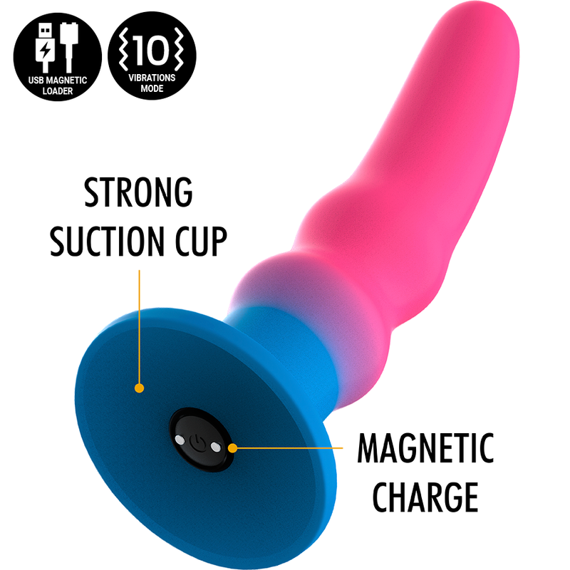 MYTHOLOGY - KUNO UTOPIA DILDO M - VIBRATORE COMPATIBILE CON TECNOLOGIA WIRELESS WATCHME - immagine 2
