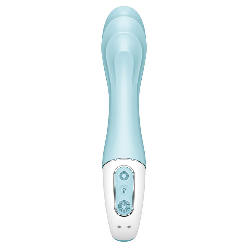 SATISFYER - VIBRATORE AIR PUMP 5+ VIBRATORE GONFIABILE G-SPOT BLU - immagine 3