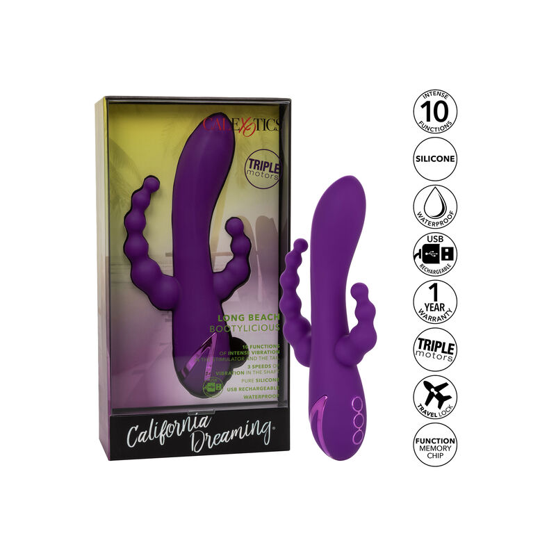 CALEXOTICS - LONG BEACH BOOTYLICIOUS VIOLA - immagine 5