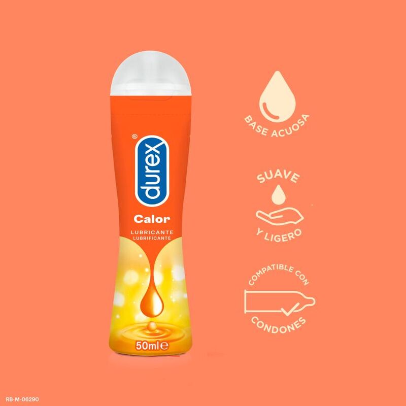 DUREX - LUBRIFICANTE EFFETTO CALORE DUREX PLAY 50 ML - immagine 2