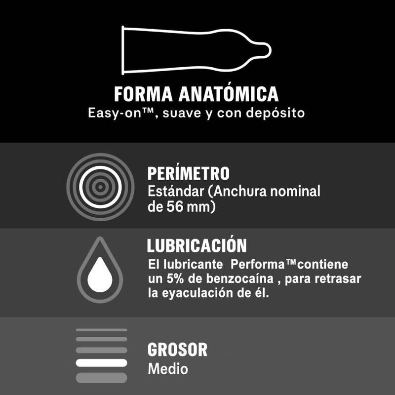 DUREX - PIACERE PROLUNGATO RITARDATO 12 UNITÀ - immagine 3