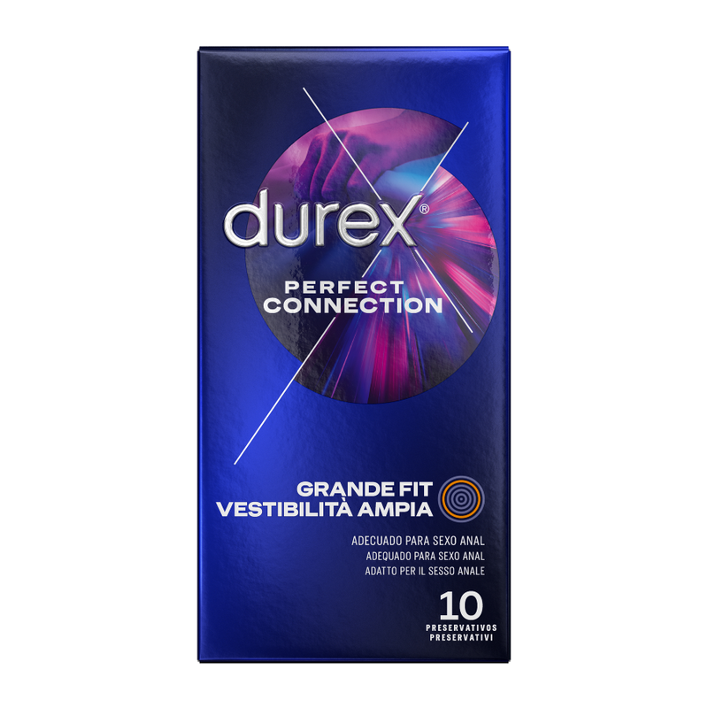 DUREX - CONNESSIONE PERFETTA SILICONE EXTRA LUBRIFICAZIONE 10 UNITÀ - immagine 2