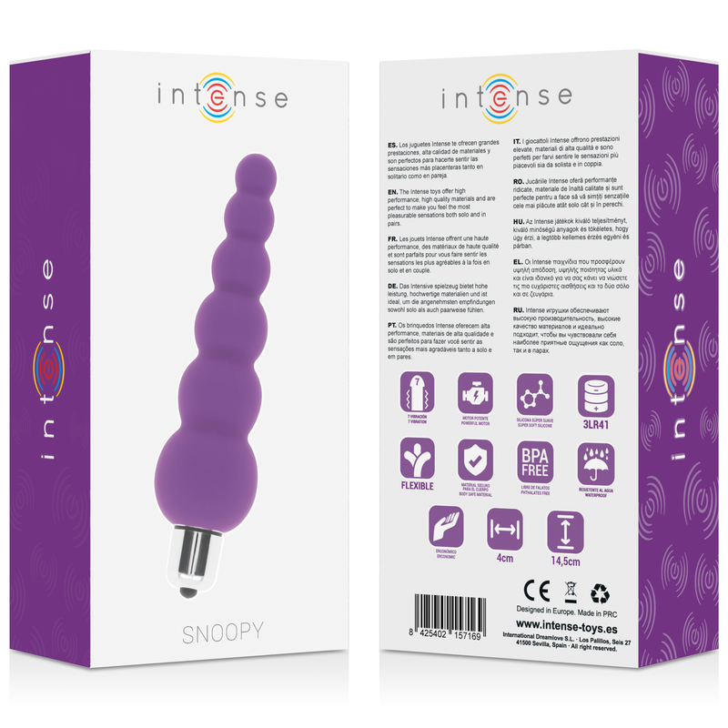INTENSE - SNOOPY 7 VELOCIT IN SILICONE LILLA - immagine 4