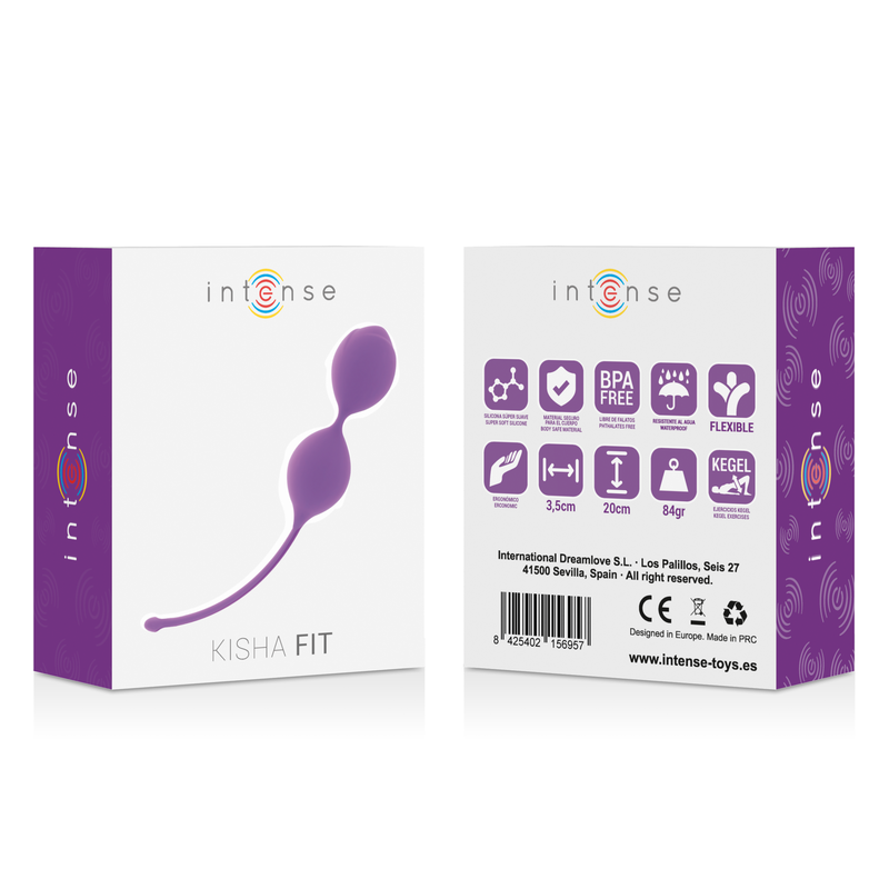 INTENSE - KISHA FIT IN SILICONE KEGEL LILLA - immagine 3
