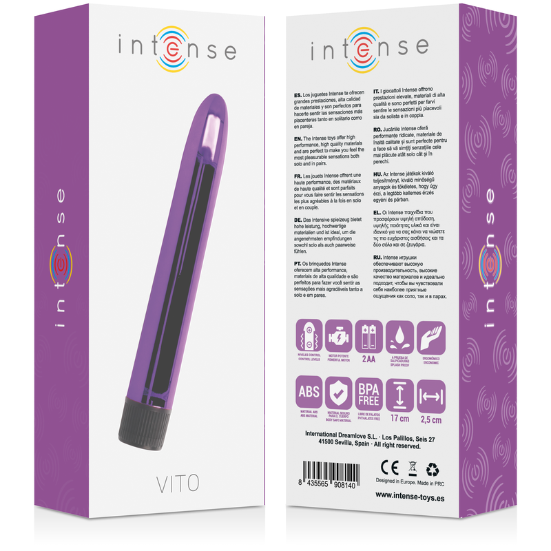 INTENSE - VIBRATORE VITO LILLA - immagine 4
