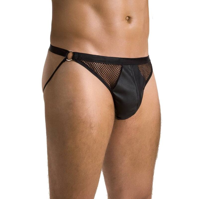 PASSION - 034 SLIP OPEN LUKE NEGRO L/XL - immagine 3