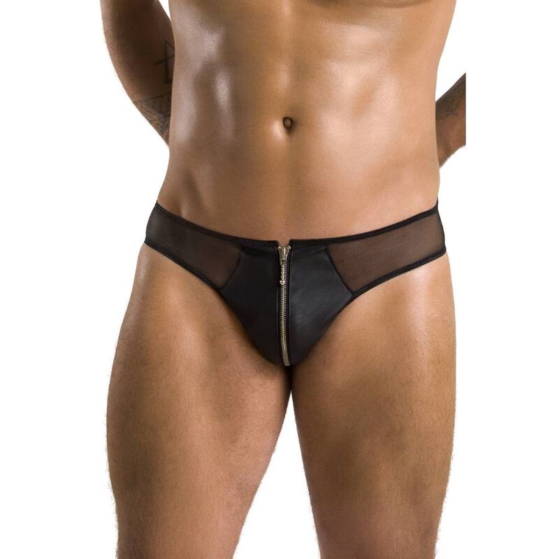 PASSION - 042 SLIP TIMMY NEGRO S/M - immagine 3
