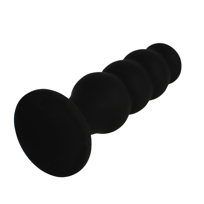 BLACKSILVER - PLUG ANALE IN SILICONE SCOTT PREMIUM NERO - immagine 4