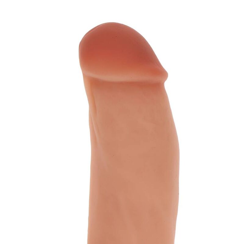 GET REAL - DILDO IN SILICONE 18 CM CON PALLE IN PELLE - immagine 2