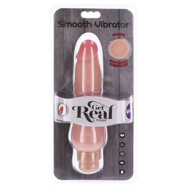 GET REAL - PELLE VIBRANTE LISCIA A DOPPIA DENSIT - immagine 4