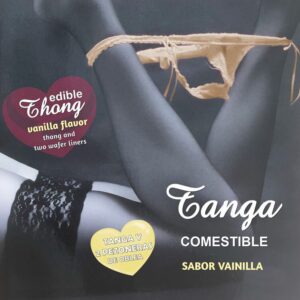 HOTFLOWERS - PERIZOMA IN WAFER E 2 COLTELLI PER CAPEZZOLI RAGAZZA GUSTO VANIGLIA /es/pt/en/fr/it/