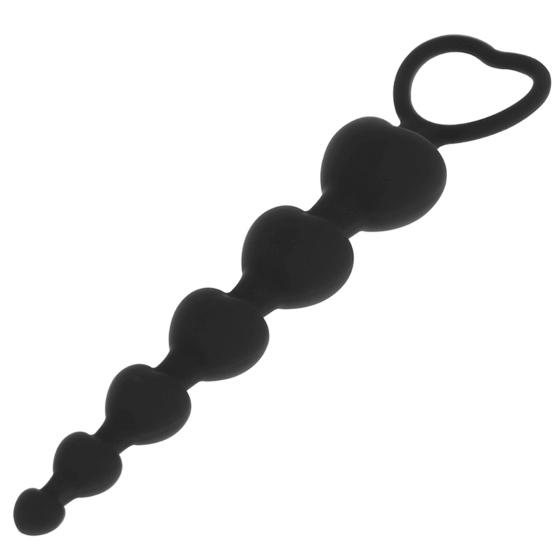 BLACKSILVER - MILA ANALE CATENA DI CUORI 18 CM - immagine 2