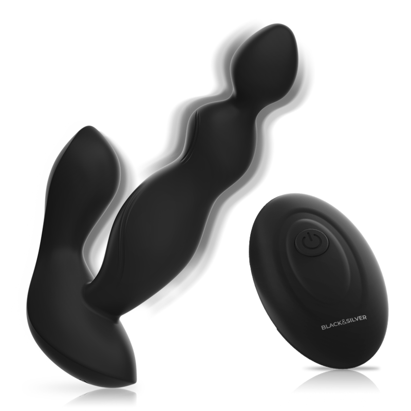 BLACKSILVER - TELECOMANDO IN SILICONE PLUG ANALE CORA - immagine 3