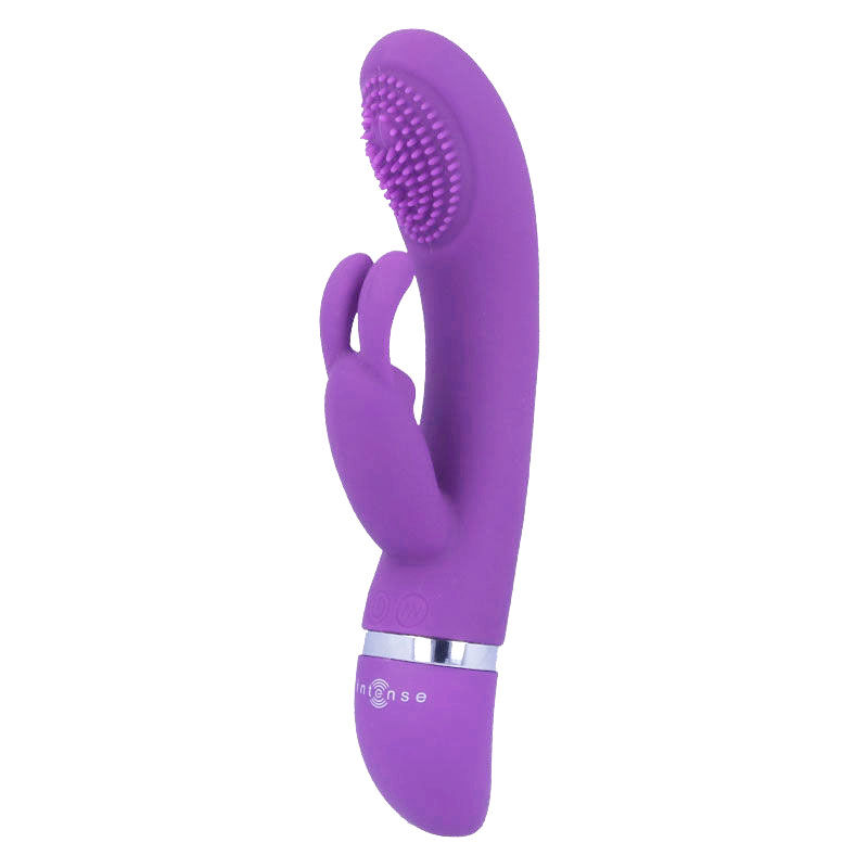 INTENSE - VIBRATORE OSCILLANTE IN SILICONE RABBIT LILLA SUSY - immagine 3