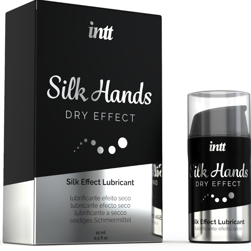 INTT LUBRICANTS - LUBRIFICANTE MANI SILK FORMULA SILICONE CONCENTRATA 15 ML - immagine 2