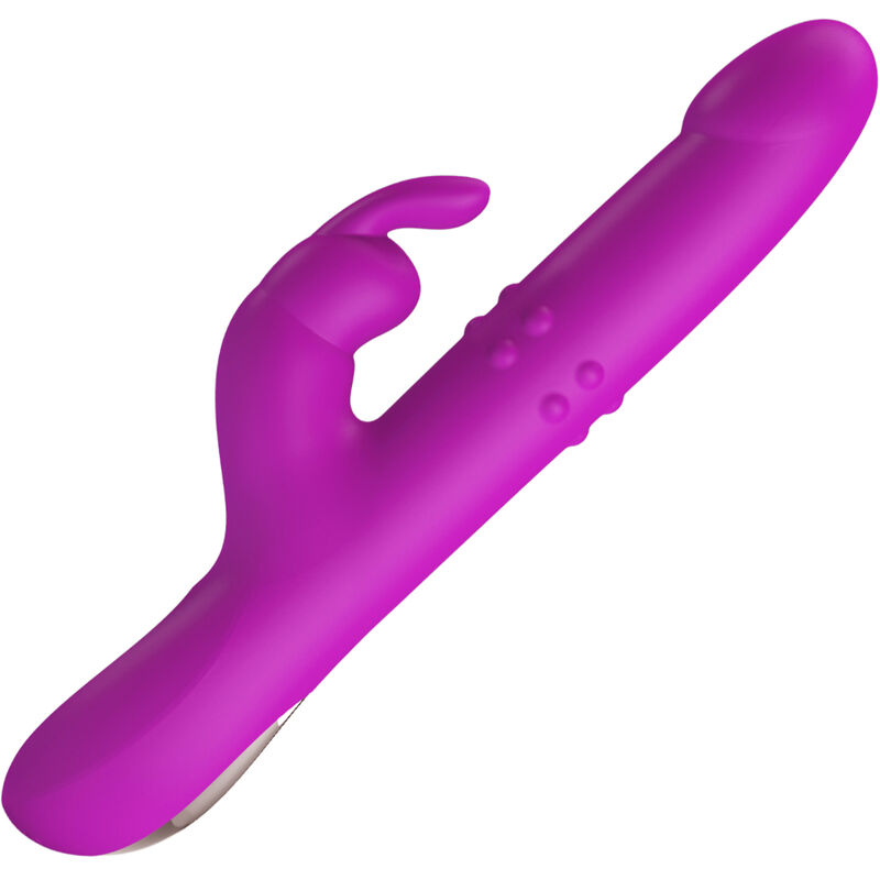 PRETTY LOVE - VIBRATORE REESE CON ROTAZIONE VIOLA - immagine 4