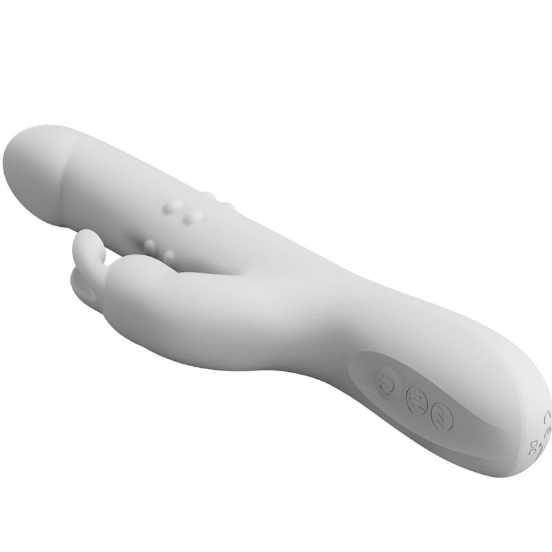 PRETTY LOVE - VIBRATORE REESE CON ROTAZIONE ARGENTO - immagine 4